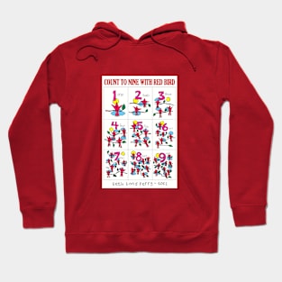 COUNT TO NINE WITH RED BIRD Hoodie